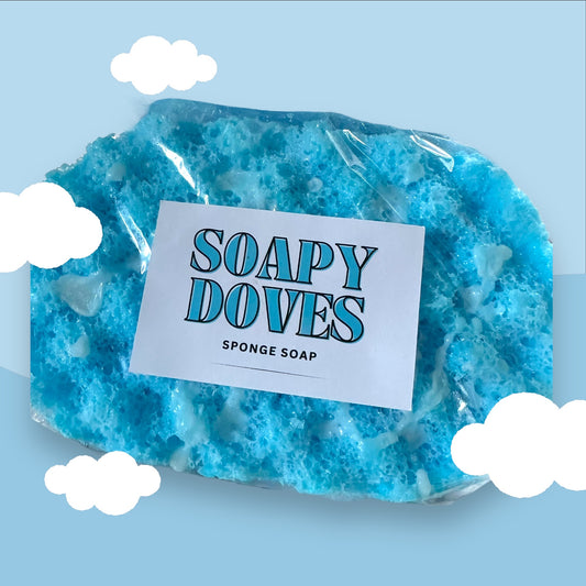 Soapy Doves Soap Sponge