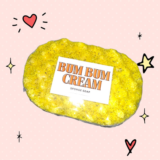 Bum Bum Cream Soap Sponge